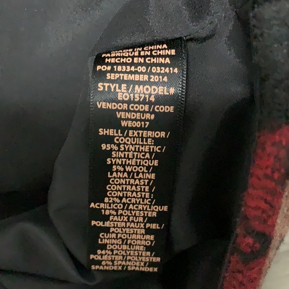 Ella moss aztec pattern winter coat - Picture 6 of 6